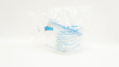 Sims 005448 Child Face Mask w/  Hook Ring and Inflation Valve